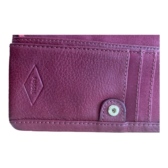 Fossil leather wallet - Picture 7 of 11